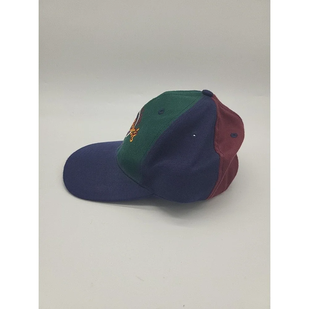 Vintage Hard Rock Cafe Miami Snapback Hat Ball Cap Embroidered Wool Blend